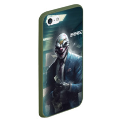 Чехол для iPhone 5/5S матовый Payday   3 mask - фото 2