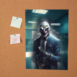 Постер Payday   3 mask - фото 2