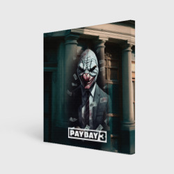 Холст квадратный Payday 3   mask