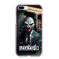 Чехол для iPhone 7Plus/8 Plus матовый Payday 3   mask