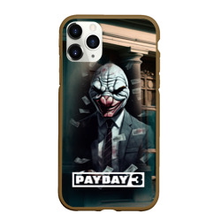 Чехол для iPhone 11 Pro Max матовый Payday 3   mask