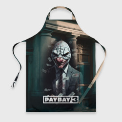 Фартук 3D Payday 3   mask