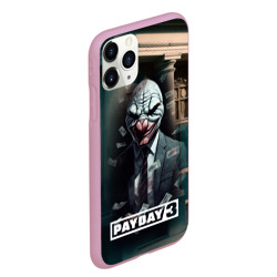 Чехол для iPhone 11 Pro Max матовый Payday 3   mask - фото 2