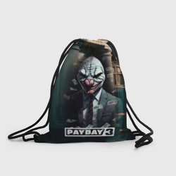 Рюкзак-мешок 3D Payday 3   mask