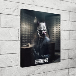 Холст квадратный Payday3 bulldog - фото 2