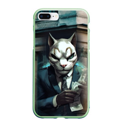 Чехол для iPhone 7Plus/8 Plus матовый Payday cat