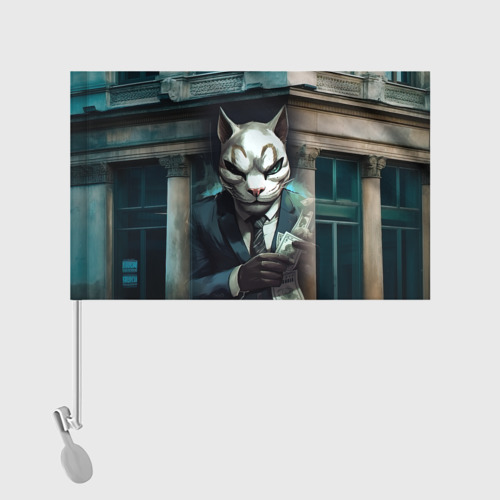 Флаг для автомобиля Payday cat - фото 2