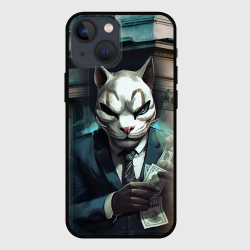 Чехол для iPhone 13 mini Payday cat