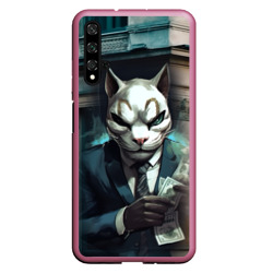 Чехол для Honor 20 Payday cat