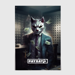 Постер Pay day 3   cat