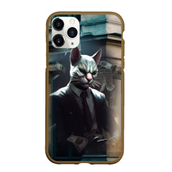 Чехол для iPhone 11 Pro Max матовый Payday 3 cat bank