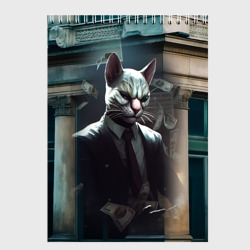 Скетчбук Payday 3 cat bank