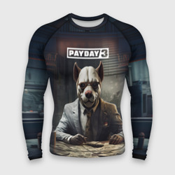 Мужской рашгард 3D Bulldog payday 3