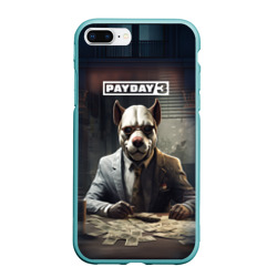 Чехол для iPhone 7Plus/8 Plus матовый Bulldog payday 3