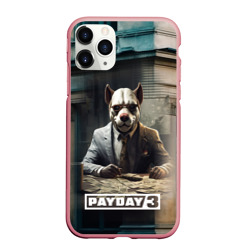 Чехол для iPhone 11 Pro Max матовый Payday 3  dog 