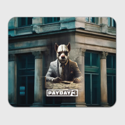 Прямоугольный коврик для мышки Payday 3  dog 