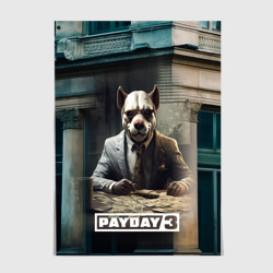 Постер Payday 3  dog 