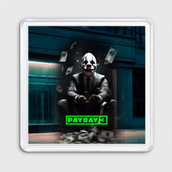 Магнит 55*55 Payday 3 game