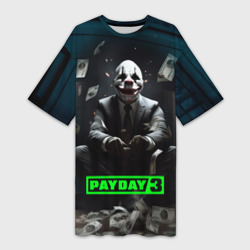 Платье-футболка 3D Payday 3 game