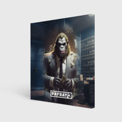 Холст квадратный Gorilla                Payday    3