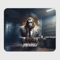 Прямоугольный коврик для мышки Gorilla                Payday    3