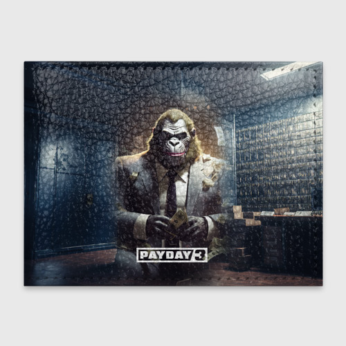 Обложка для студенческого билета Gorilla                Payday    3, цвет бирюзовый