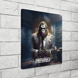 Холст квадратный Gorilla                Payday    3 - фото 2