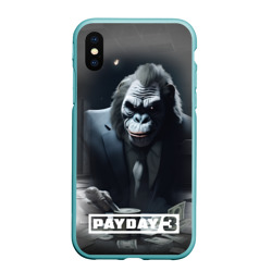 Чехол для iPhone XS Max матовый Payday 3 big gorilla