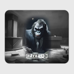 Прямоугольный коврик для мышки Payday 3 big gorilla