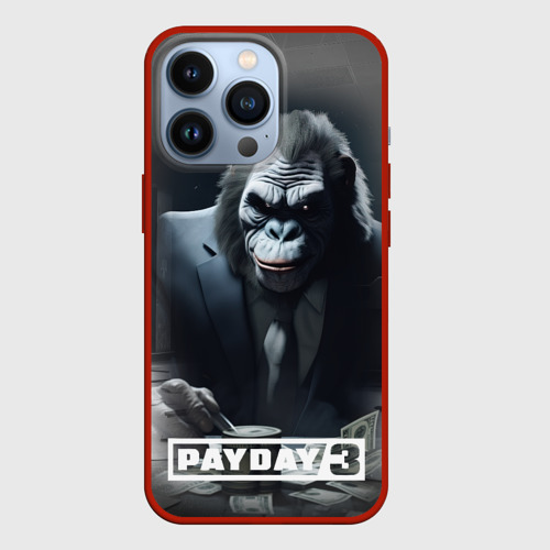 Чехол для iPhone 13 Pro Payday 3 big gorilla, цвет красный