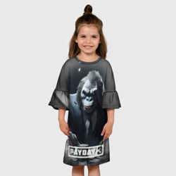 Детское платье 3D Payday 3 big gorilla - фото 2
