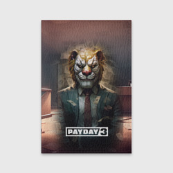 Обложка для паспорта матовая кожа Payday 3 lion