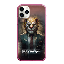 Чехол для iPhone 11 Pro Max матовый Payday 3 lion