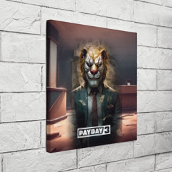 Холст квадратный Payday 3 lion - фото 2