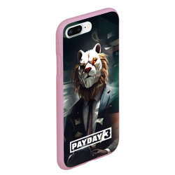 Чехол для iPhone 7Plus/8 Plus матовый Payday 3  lion - фото 2