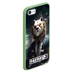 Чехол для iPhone 5/5S матовый Payday 3  lion - фото 2