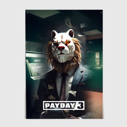 Постер Payday 3  lion