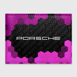 Обложка для студенческого билета Porsche pro racing: надпись и символ