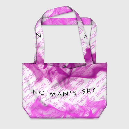 Пляжная сумка 3D No Man's Sky pro gaming: надпись и символ