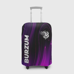 Чехол для чемодана 3D Burzum violet plasma