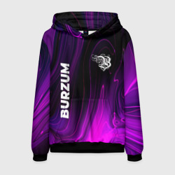 Мужская толстовка 3D Burzum violet plasma