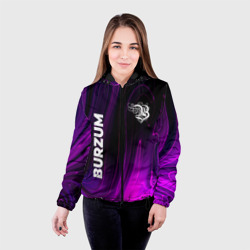 Женская куртка 3D Burzum violet plasma - фото 2