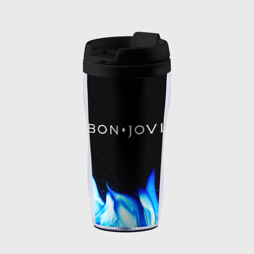 Термокружка-непроливайка Bon Jovi blue fire