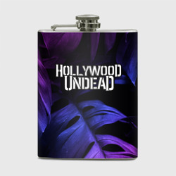 Фляга Hollywood Undead neon monstera