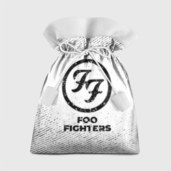 Подарочный 3D мешок Foo Fighters с потертостями на светлом фоне