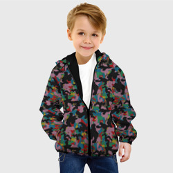 Детская куртка 3D Модный разноцветный камуфляж - фото 2