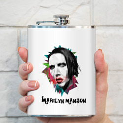 Фляга Marilyn Manson art - фото 2