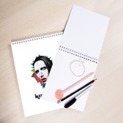 Скетчбук Marilyn Manson art - фото 2