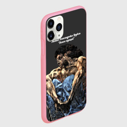 Чехол для iPhone 11 Pro Max матовый Картина Врубеля - Демон сидящий - фото 2