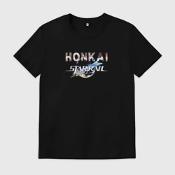 Мужская футболка хлопок Персонажи Honkai Star Rail